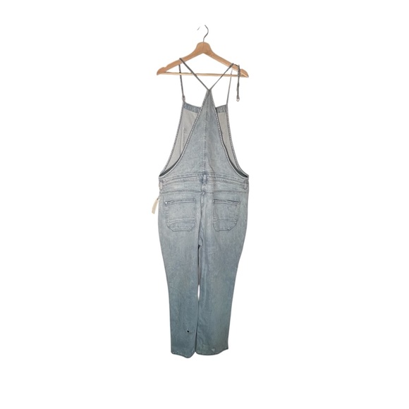 Pilcro Light Blue Denim Overalls - Picture 7 of 11